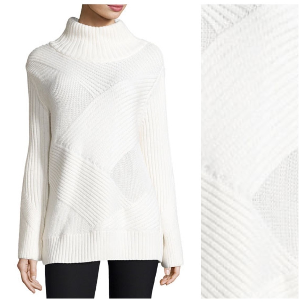 Rag &Bone Ivory Bry Wool-Blend Pullover Sweater - Picture 3 of 5
